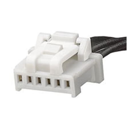 Molex Rectangular Cable Assemblies Pico-Clasp 6Ckt Cbl Assy Sr 150Mm White 151330602